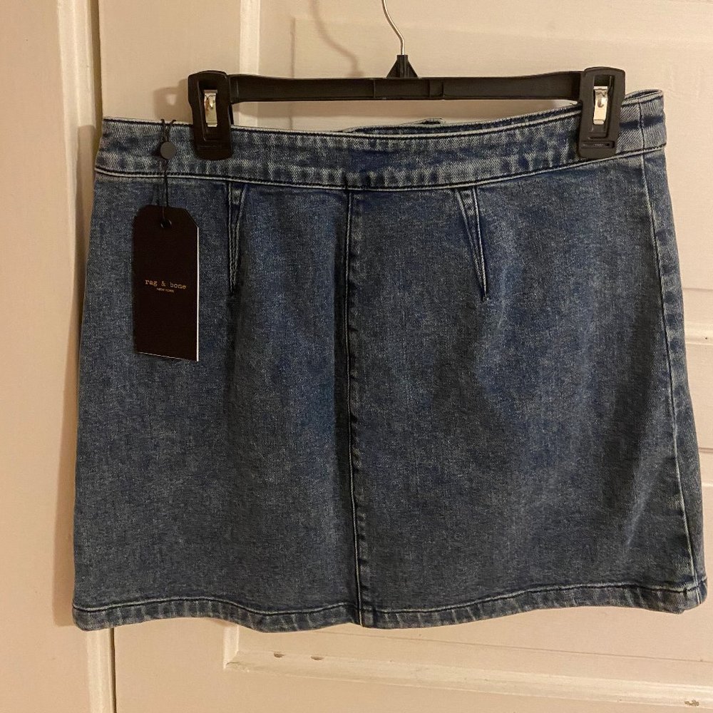 NWT Rag & Bone Isabel Denim Skirt - Picture 4 of 6